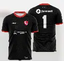 CAMISETA NEGRA ARQUERO (SIN NUMERO)
