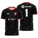 CAMISETA NEGRA ARQUERO (CON NUMERO)