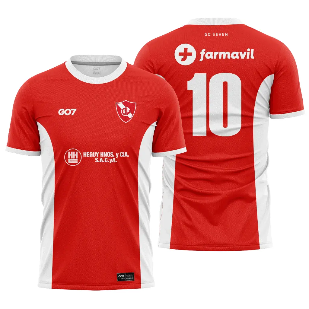 CAMISETA TITULAR DE JUEGO (CON NUMERO) 